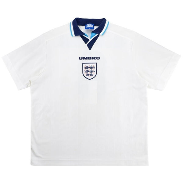 1996 England Home World Cup Jersey - Retro ( Original Quality )