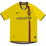 2008/09 FCB Away Yellow Retro Jersey