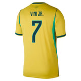 Vini Jr. 7 - Brazil Home Yellow World Cup 2026 - Master Quality