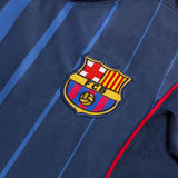 Etoo 9 - 2004/05 FCB Away Blue - Retro Jersey