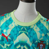 Portugal Goalkeeper Blue Kit World Cup 2026 - (Jersey + Shorts)