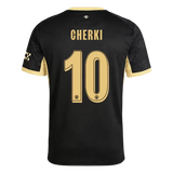 Cherki 10 - Manchester City Away Black 2026/27 - Master Quality (UCL Font)