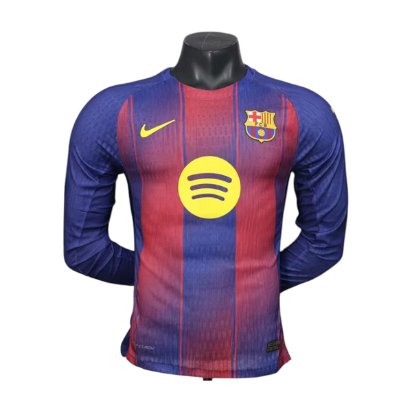 FCB Home Fullsleeves 2025/26 - Player Version Quality