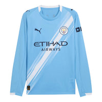 Manchester City Home Fullsleeves Blue 2025/26 - Master Quality