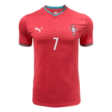 Ronaldo 7 - Portugal Home World Cup 2026 - Player Version ( Authentic )