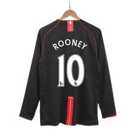 2007-08 Rooney 10 - Manchester United Away Fullsleeves - Retro