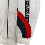 England Retro Style White Windbreaker Jacket 2025/26 (Superior Quality)