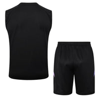 Germany Black Sleeveless Training Set - 2025/26