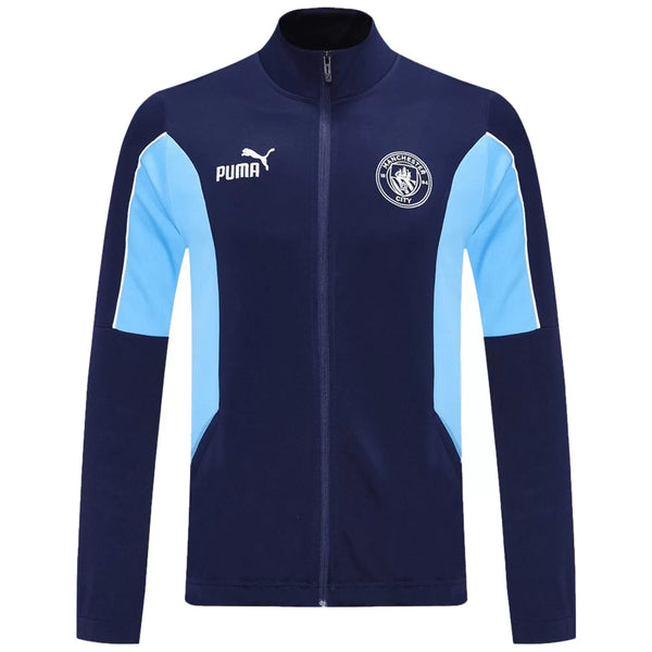 Manchester City Navy Blue Anthem Jacket 2025/26