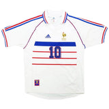 Zidane 10 - 1998 France Away Jersey - Retro