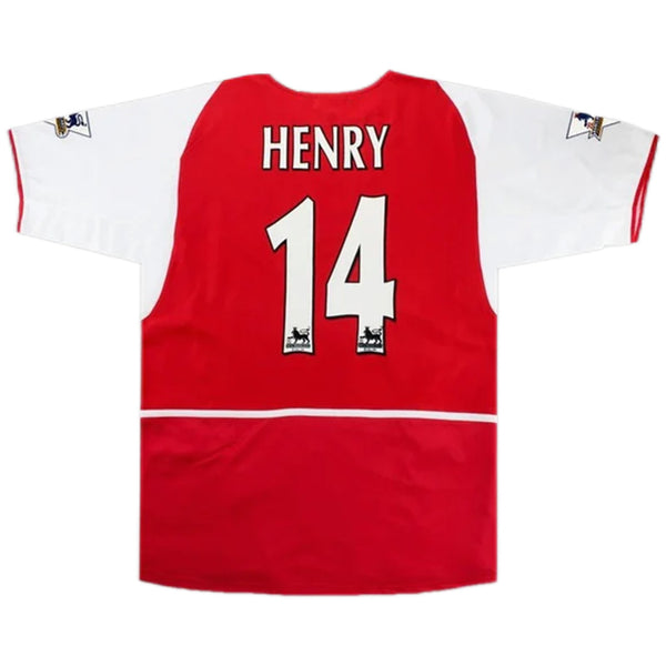 Henry 14 - 2002/04 Gunners Home Jersey - Retro