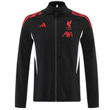 Liverpool Black Windbreaker Jacket 2025/26