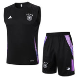 Germany Black Sleeveless Training Set - 2025/26