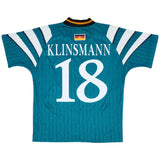 Klinsmann 18 - 1996/97 Germany Away Jersey - Retro ( Original Quality )