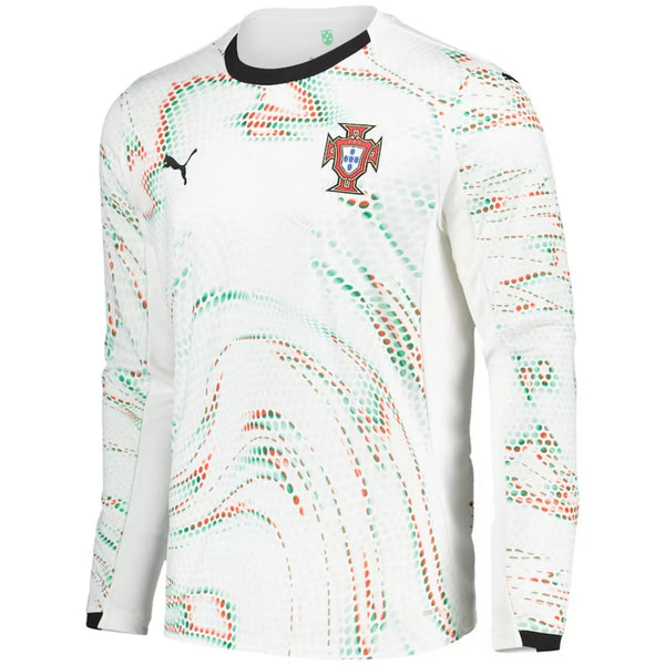 Portugal Away Puma White Fullsleeves 2025 - Master Quality