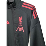 Liverpool Black Windbreaker Jacket 2025/26