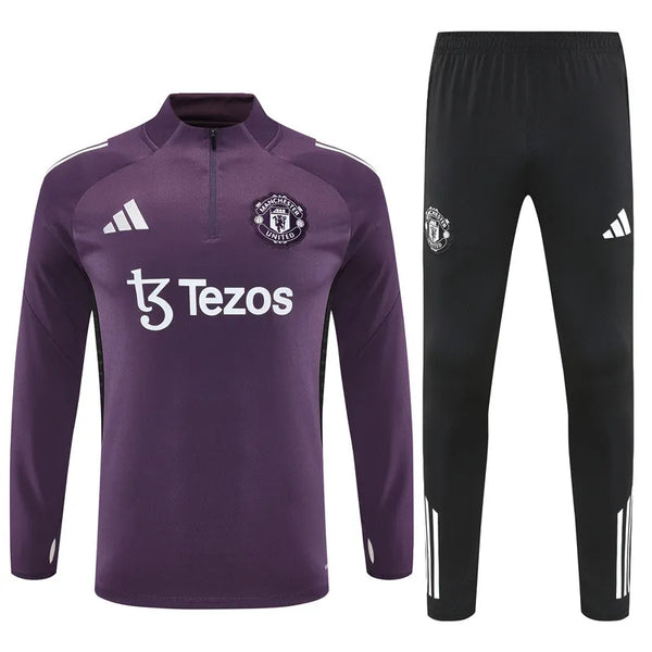 Manchester United Purple Tracksuit 2025/26