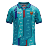 1995/97 FCB Away Light Blue - Retro Jersey