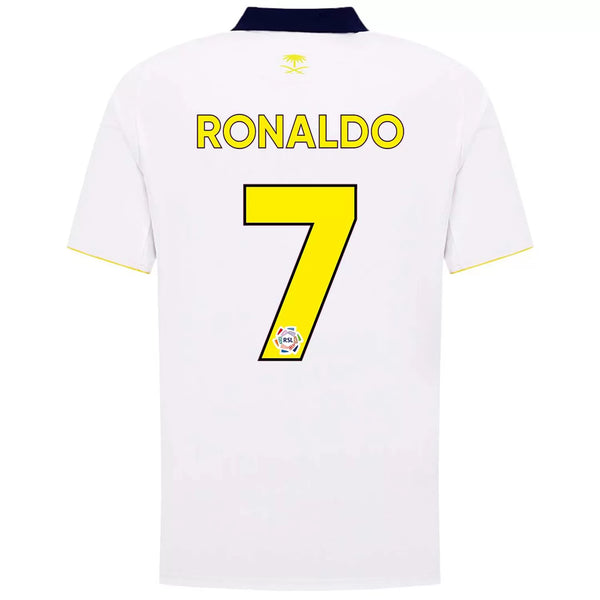 Ronaldo 7 - Al Nassr Third 2025/26 White - Player Version