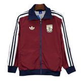 Gunners Maroon Retro Windbreaker Jacket - 2025/26