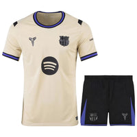 FCB x Kobe Bryant Away Set 2025/26 - (Jersey + Shorts)