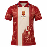 Spain Special Edition Red & Beige Polo  - Player Version