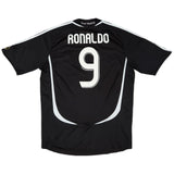 Ronaldo 9 - 2006/07 Merengues Away Jersey - Retro