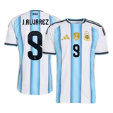 J. Alvarez 9 - Argentina Home World Cup 2026 - Player Version (Authentic)