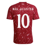 Mac Allister 10 - Liverpool Home 2026/27 - Player Version Quality (UCL Font)
