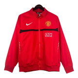 Manchester United Red 2009 Black Line in the Middle Retro Windbreaker Jacket