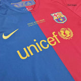 Xavi 6 - 2008/09 FCB Home Fullsleeves Retro Jersey - Original Quality