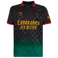 AC Milan Fourth Black 2024/25 - Master Quality