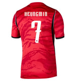 Huengmin 7 - South Korea Red Home World Cup 2026 - Player Version (Authentic)