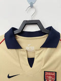 2001/02 Gunners Away Beige Jersey - Retro
