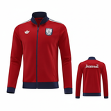 Gunners Red Retro Style Anthem Jacket - 2025/26