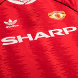 1990/92 Manchester United Home Jersey - Retro