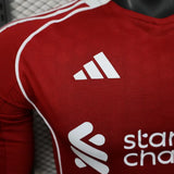 Liverpool Home Fullsleeves 2025/26 - Player Version Quality