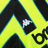 1998/99 - Manchester City Away Black/Neon Jersey - Retro