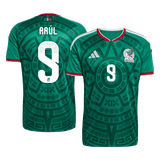 Raul 9 - Mexico Home Green World Cup 2026 - Master Quality