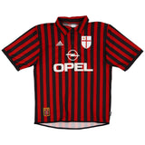 1999/00 AC Milan Home Jersey - Retro