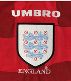 1998 England Away Red Jersey - Retro