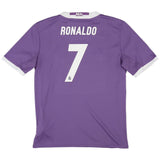 Ronaldo 7 - 2016/17 Merengues Away Jersey - Retro