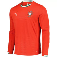 Portugal Home Puma Red Fullsleeves 2025 - Master Quality