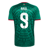 Raul 9 - Mexico Home Green World Cup 2026 - Master Quality