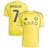Ronaldo 7 - Al Nassr Home 2025/26 Yellow - Player Version