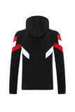 Manchester United Black Hoodie Tracksuit 2025/26