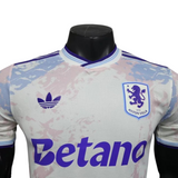 Aston Villa Third White 2025/26 - Player Version Qualtiy