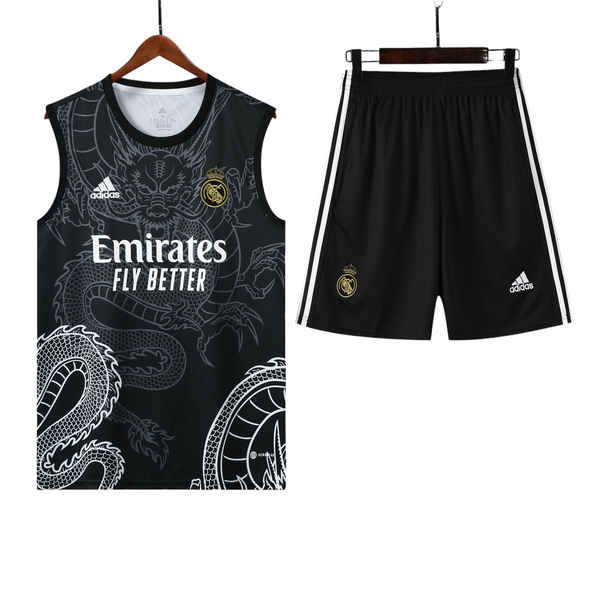 Merengues Black Dragon Sleeveless Training Set - 2024/25