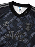 1990/92 Gunners Away Black Jersey - Retro
