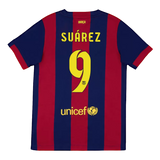 Suarez 9 - 2014/15 FCB Home Retro Jersey